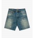 Bermuda jeans JACK regular fit con fondo frangiato