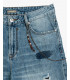 Bermuda jeans JACK regular fit con graffi