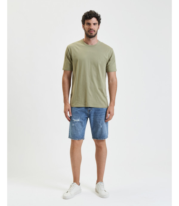 Bermuda jeans JACK regular fit con graffi
