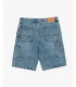 Shorts denim con tasca carpenter