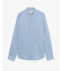 Camicia serafino in lino