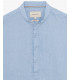 Camicia serafino in lino