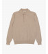 Knit polo shirt