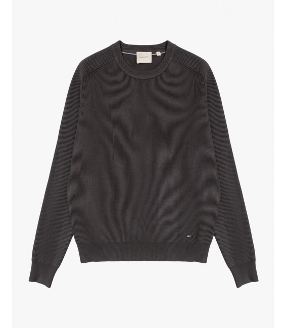 Felpa in maglia girocollo manica raglan