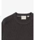 Felpa in maglia girocollo manica raglan