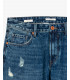 Jeans ALEX straight fit vintage wash con strappi