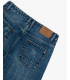 Jeans ALEX straight fit vintage wash con strappi