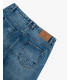 Jeans ALEX straight fit vintage wash con strappi