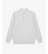 Knit polo shirt