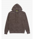 Hooded chenille sweatshirt