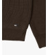 Maglia con collo a imbuto e zip