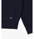 Maglia con collo a imbuto e zip