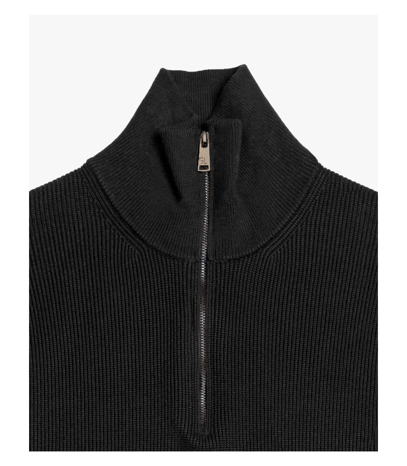 Maglione Uomo Mezza Cerniera Manica Lunga Maglia Lana Calda Unicolore Casual Elegante Collo Alto Moda Autunno Inverno Morbido Avvolgente - Foto 12