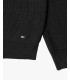 Maglia con collo a imbuto e zip