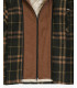Checked overshirt with removable vest and hood