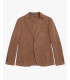 Single-breasted blazer in textured fabric
