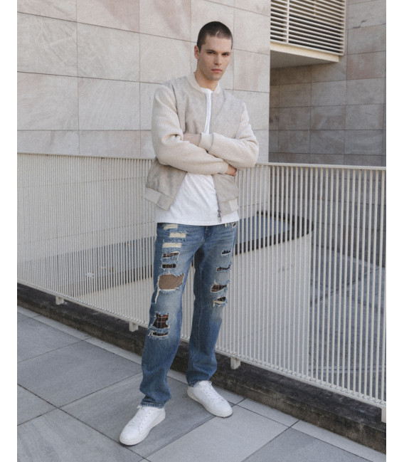 Jeans ALEX oversize fit rip&repair