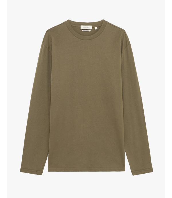 T-shirt maniche lunghe in cotone