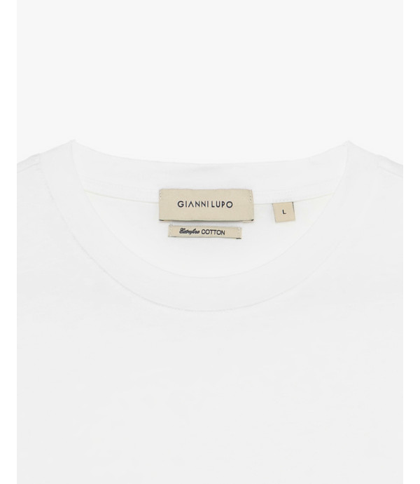 T-shirt maniche lunghe in cotone