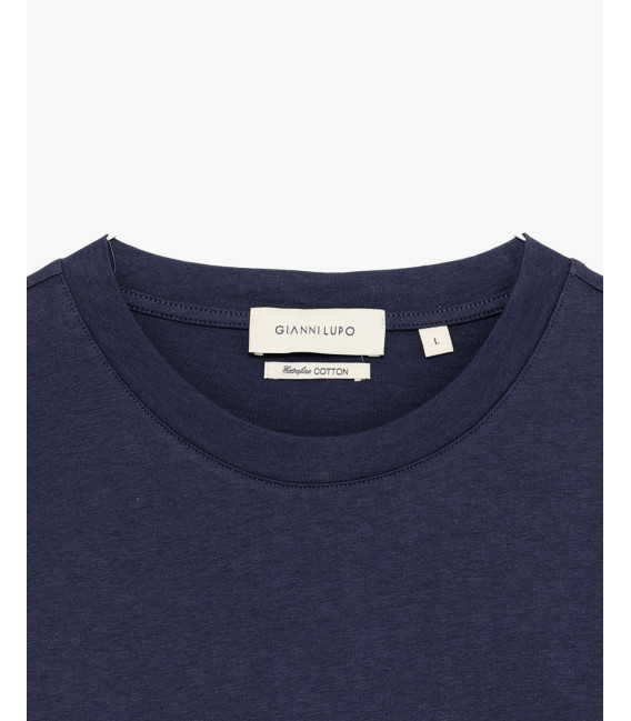 T-shirt maniche lunghe in cotone