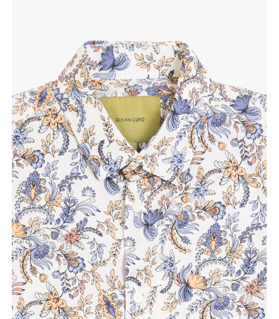 Floral printed shirt