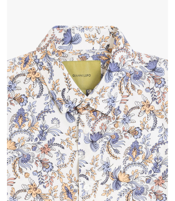 Floral printed shirt
