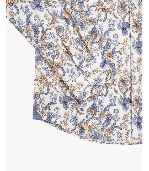 Floral printed shirt