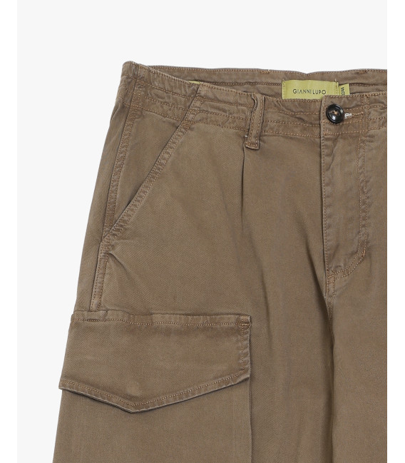 Relaxed fit cardo trousers