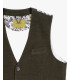 Velvet waistcoat with patterned lining