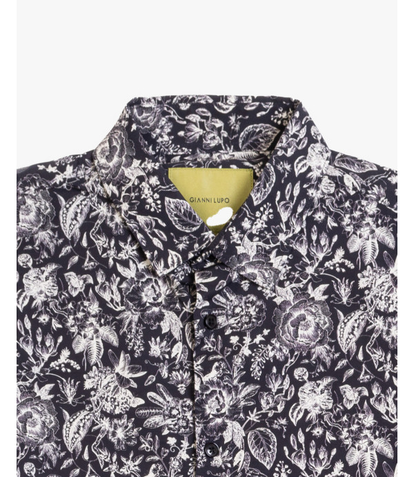 Floral printed shirt