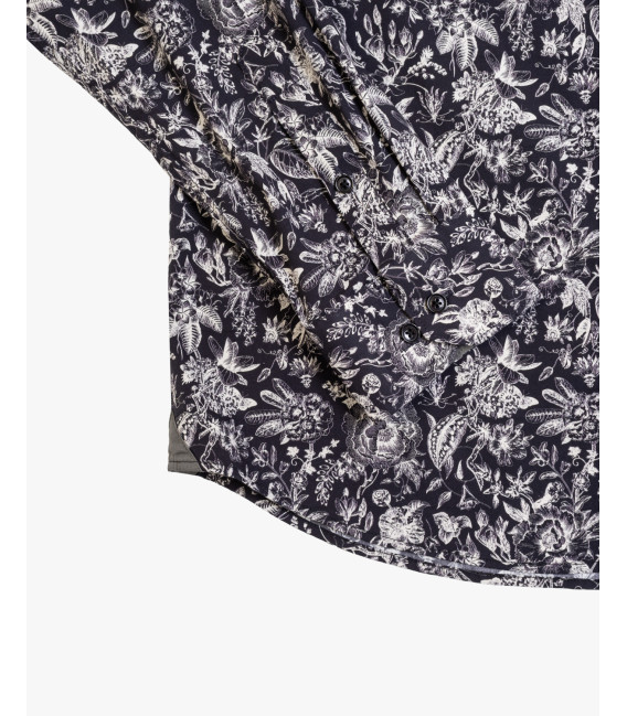 Floral printed shirt