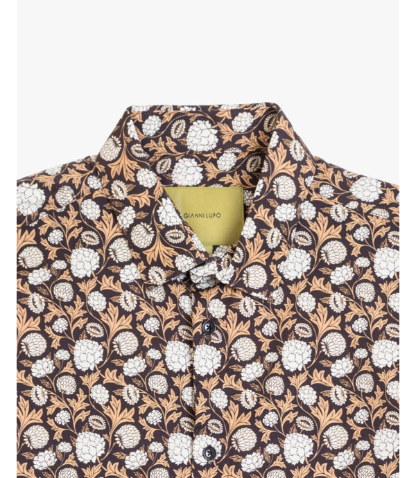 Floral printed shirt