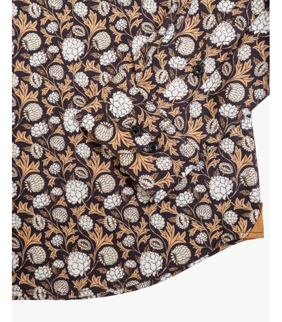 Floral printed shirt