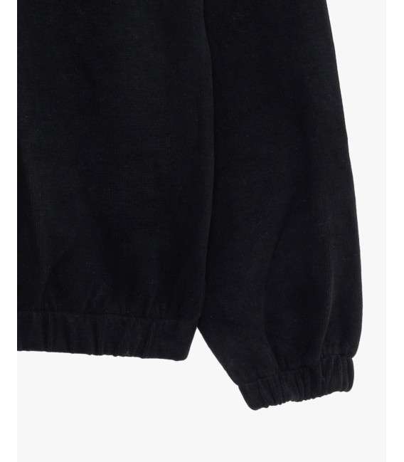 Felpa collo zip