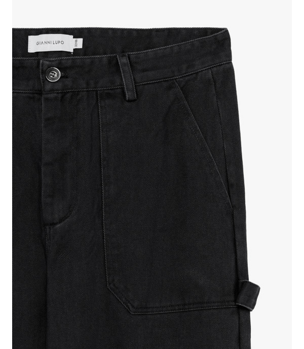 Pantalone workwear in twill di cotone