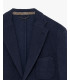 Single-breasted blazer in textured fabric