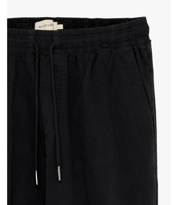 Pantalone con cloulisse a cavallo basso