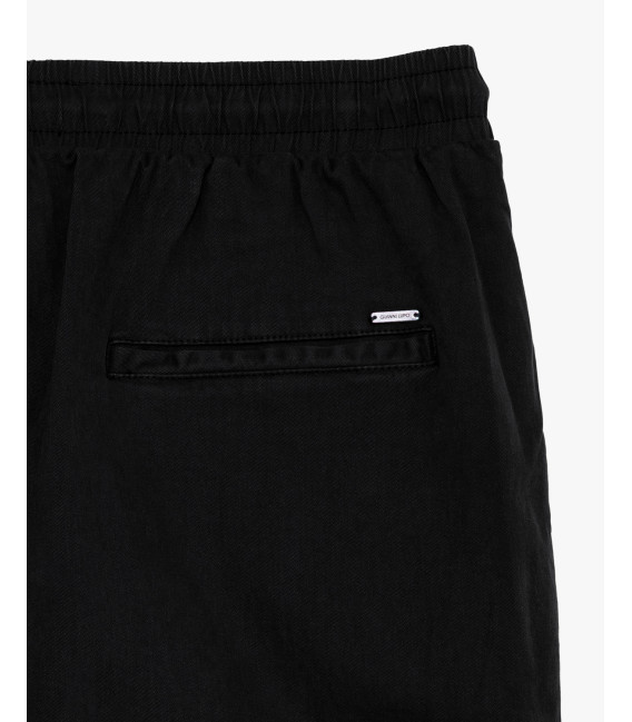 Pantalone con cloulisse a cavallo basso