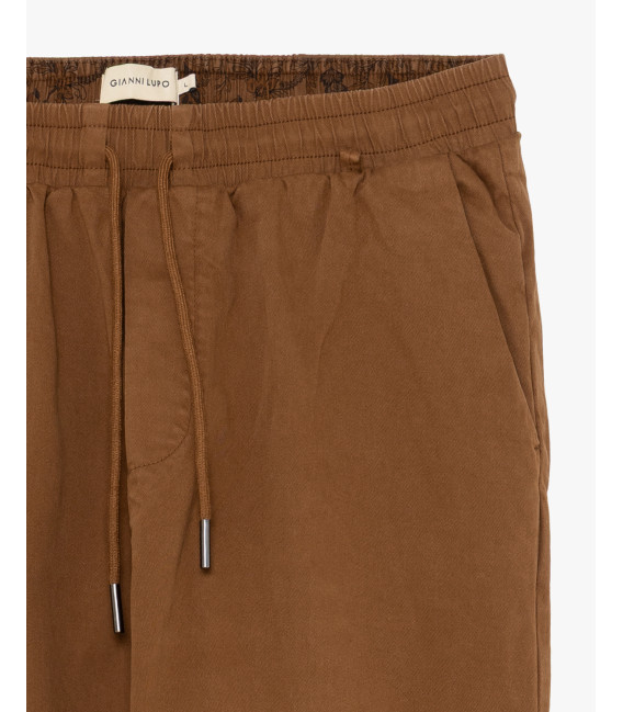 Pantalone con cloulisse a cavallo basso