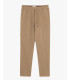 Pantalone con cloulisse a cavallo basso