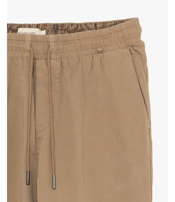 Pantalone con cloulisse a cavallo basso