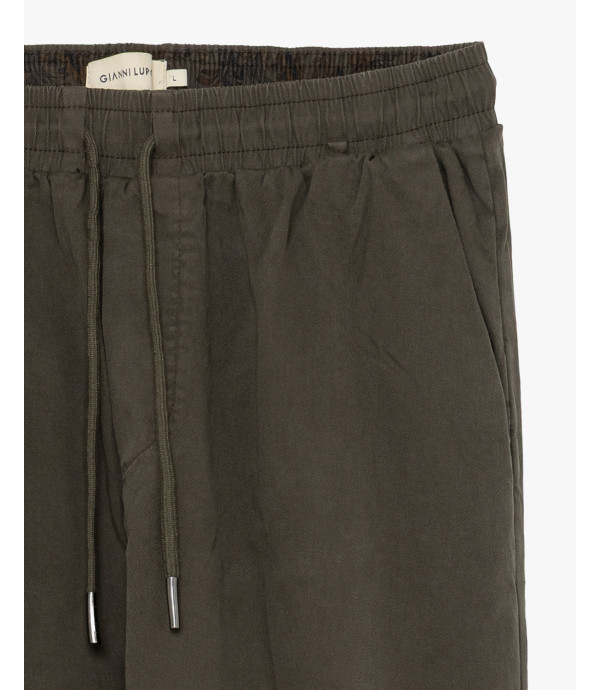 Pantalone con cloulisse a cavallo basso