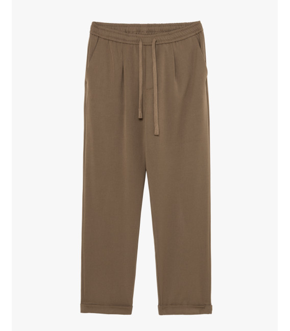 Pantaloni con coulisse relaxed fit