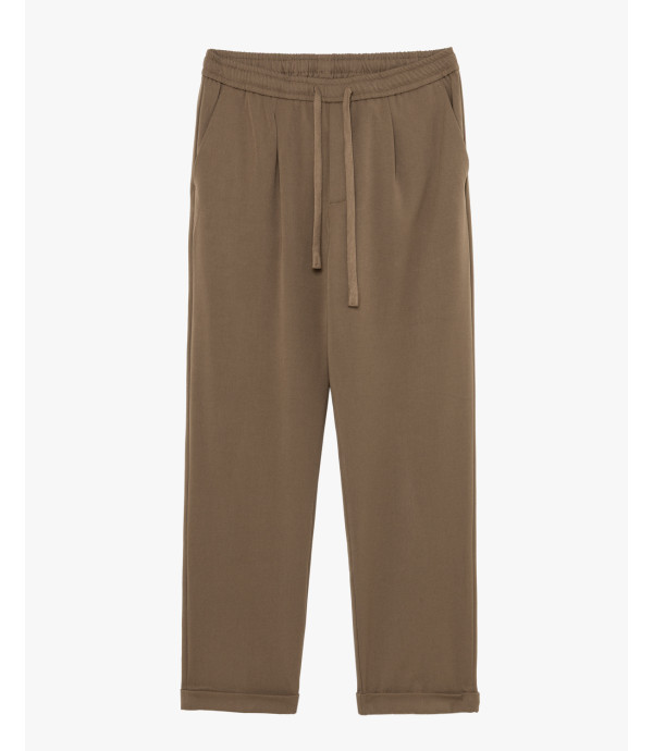 Pantaloni con coulisse relaxed fit