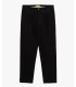 Pantaloni in cotone effetto puntinato