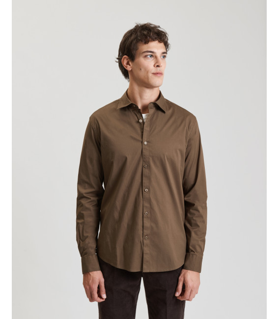 Camicia cotone stretch