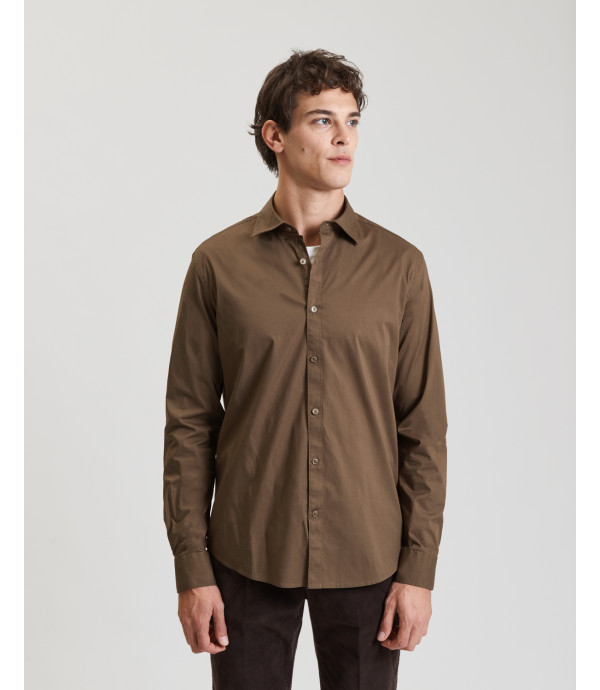 Camicia cotone stretch