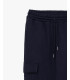 Jogger in felpa tasconato