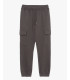 Jogger in felpa tasconato