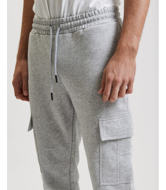 Jogger in felpa tasconato